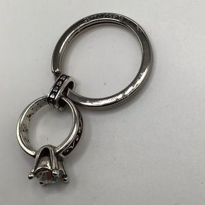 NWOT Beautiful Brighton Silver Keyring